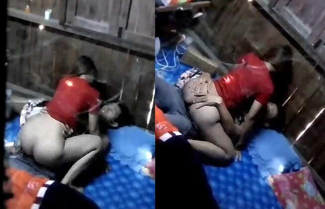 အိမ်တံခါးတွေပိတ်ပြီး ခိုးစားနေတဲ့ မြန်မာ စော်ဖင်ကတော့အကိတ် (ချောင်းရိုက်)