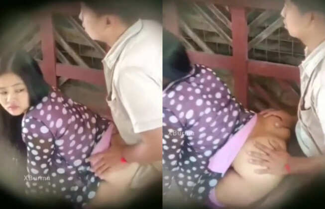 မြန်မာချောင်းရိုက် စောက်ရမ်းမိုက်တဲ့အိုးကြီးနဲ့ ဆော်ကိုလိုး
