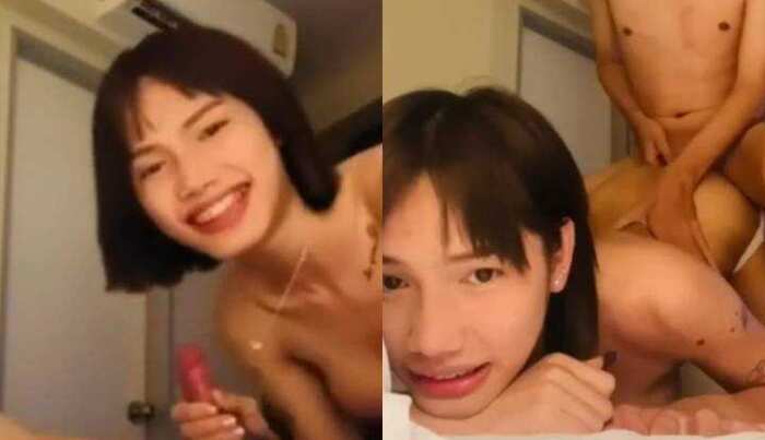 လီးကိုအရုပ်လိုဆော့နေရတော့ ကောင်မလေးကအရမ်းကိုပျော်နေတာ